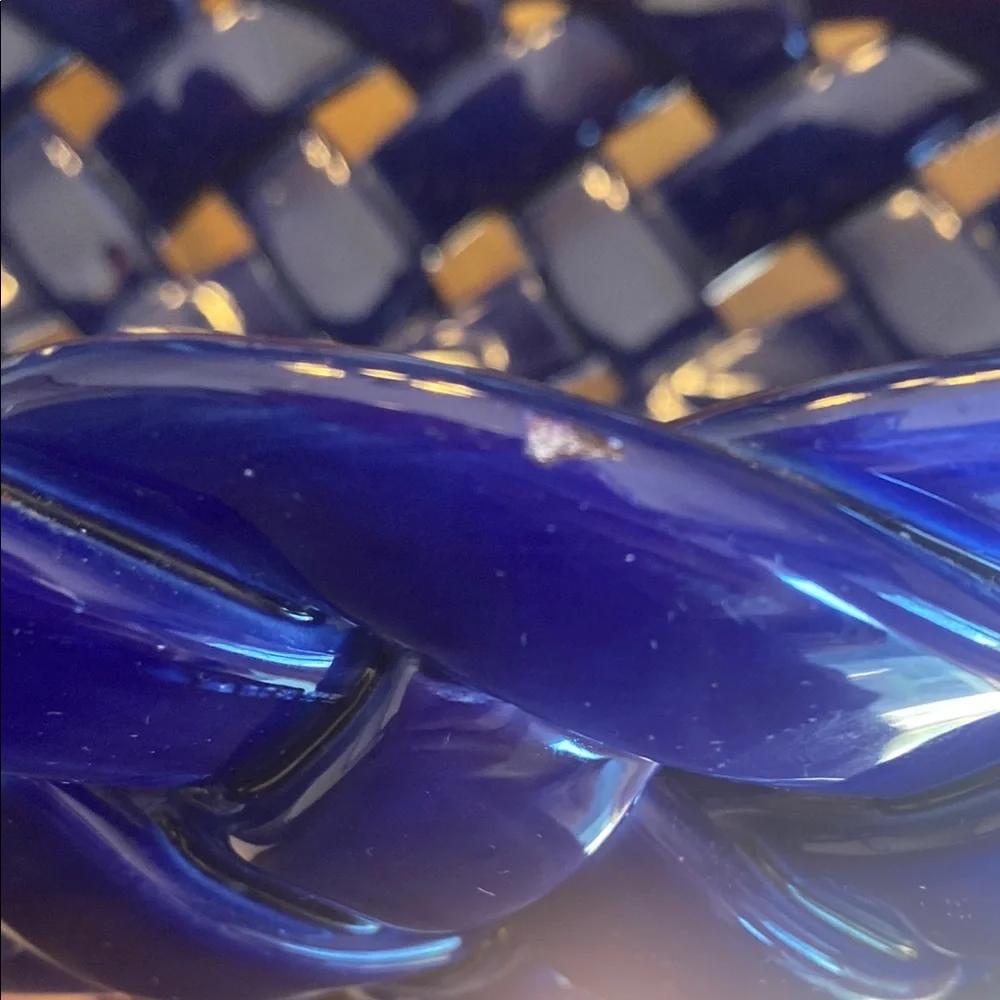 Primo’gi made in Italy Blue Woven ceramic Basket - Picture 6 of 8